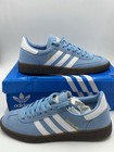 Adidas Handball Speziale White / Sky Blue Trainers UK 8 New With Box