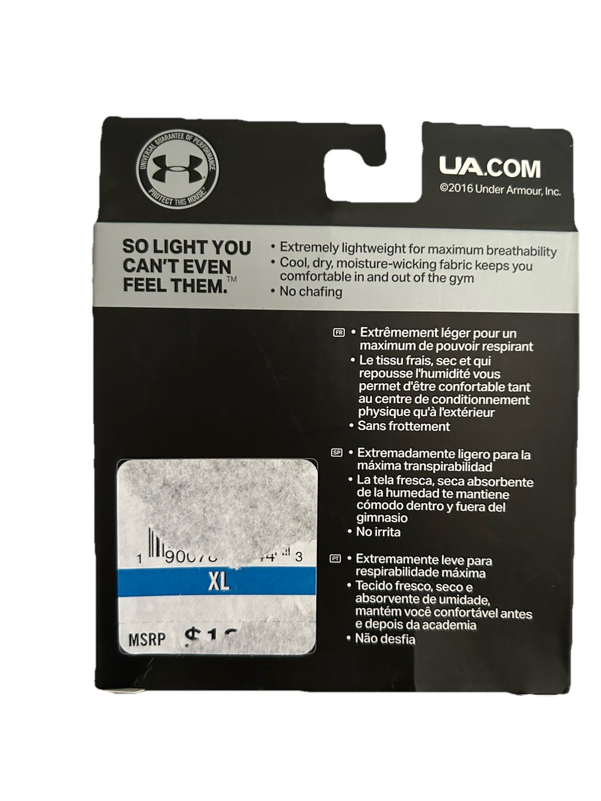 Under Armour And Jockey Thong Panties Size XL thumbnail 3