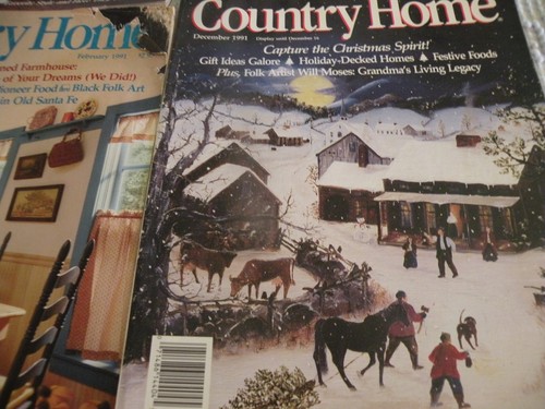 country home magazine lot .1991 1992 1997 12 issues - Foto 2 di 6