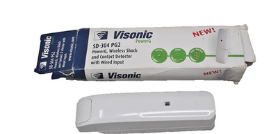 Visonic SD-304C PG2 Wireless Shock & Contact Detector PowerG 915MHz 0-102769