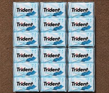 Rare 6x Trident Purely Peppermint Sugar Free ...