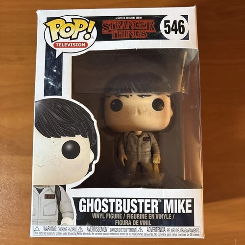 Funko Pop! Vinyl Stranger Things Ghostbuster Mike #546 Figure Television