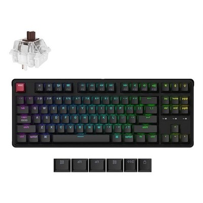 Keychron C3 Pro 8K Tastatur Universal USB QWERTY UK Englisch Schwarz