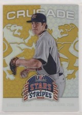 2015 Panini Stars and Stripes Crusade Gold 14/25 Bradley Zimmer #15 0c6