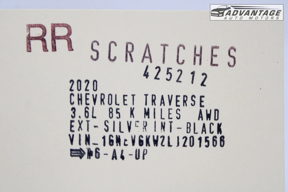 2018-2023 CHEVROLET TRAVERSE ЗАДНЯЯ ПРАВАЯ СТОРОНА ЧЕТВЕРТЬ СТЕКЛА 84650862 OEM - Изображение 4 из 4