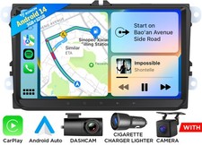 Android Auto 9" for VW Golf GTI MK6 2009-2013 Car Radio Wireless CarPlay Upgrade