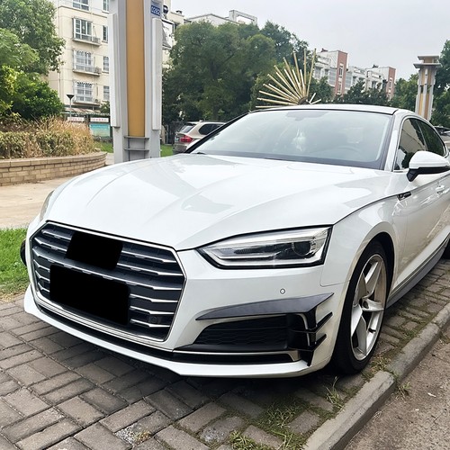 Car Front Bumper Side Air Vent Trim For Audi A5 S5 F5 Sline 2017-2020 2019 Black - Picture 7 of 9