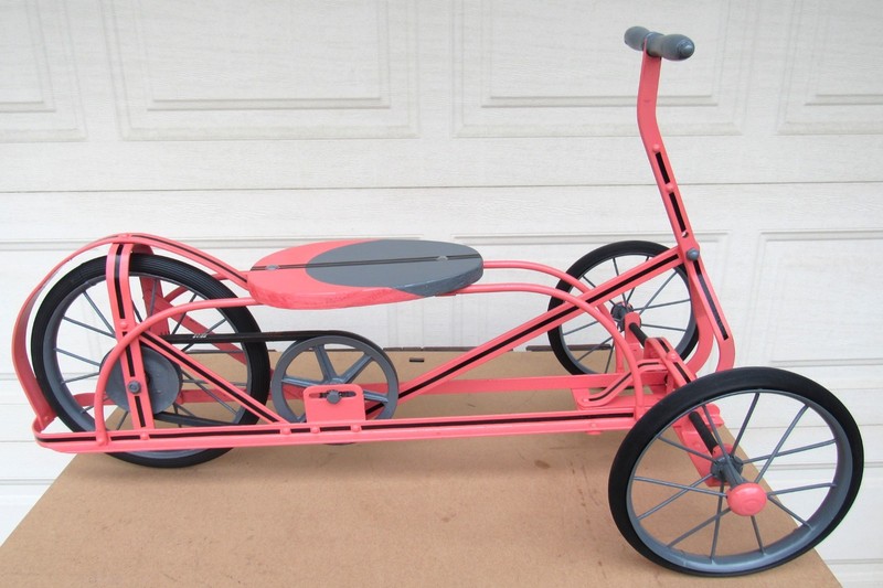 Antique 1930’s Kids Ride On Three Wheel Irish Mail Cart *Cooler Than A Pedal Car