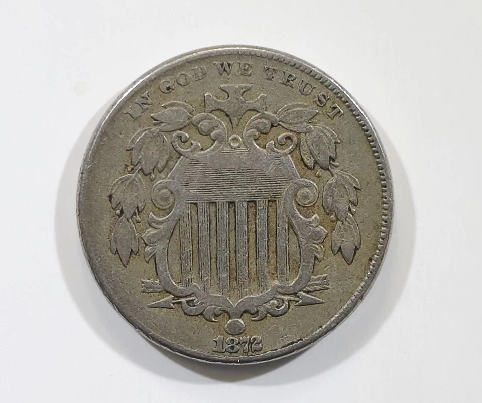 1872 Shield Nickel - Image 3 of 4