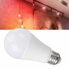 Smart LED Light Bulb 2700‑6500K CCT RGB Stepless Dimmable 800LM CRI 80+ E26 NEW