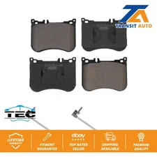 Front Ceramic Brake Pad Wear Sensor Kit For Mercedes-Benz S550 S560 E53 AMG S450