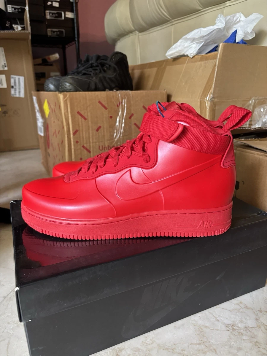 Nike Air Force 1 Foamposite Red 2018 | eBay