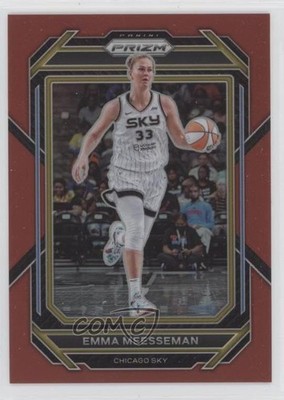 2023 Panini Prizm WNBA Red Prizm 181/199 Emma Meesseman #41 1u6