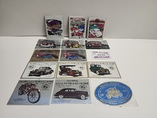 Vintage Advertising Car Show Steam Show Metal Plaques Most Michigan Lot Of 15