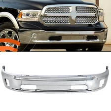 Front Bumper Face Bar Chrome For 2013-2018 Ram 1500 2019-24 Ram 1500 Cffsxtuhwaz