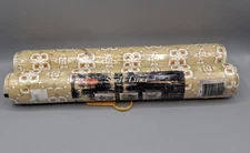 Fantast Non-Adhesive Shelf Liner, Patterned Tan, Unopened Lot of 2, Vintage