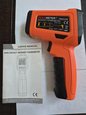 PeakMeter Infrared Thermometer Laser Gun