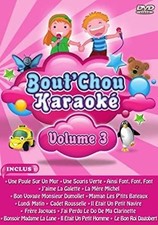 Dvd Bout'chou Karaoké : Volume 3 - Comptines Enfants