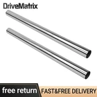 Pair 2.5" Inch Stainless Steel Straight Exhaust Pipe Tube Piping Tubing  (4FT)