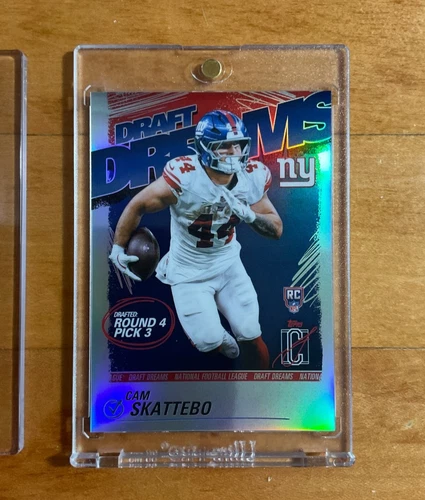 2025 Topps Signature Cam Skattebo Base (RAW)