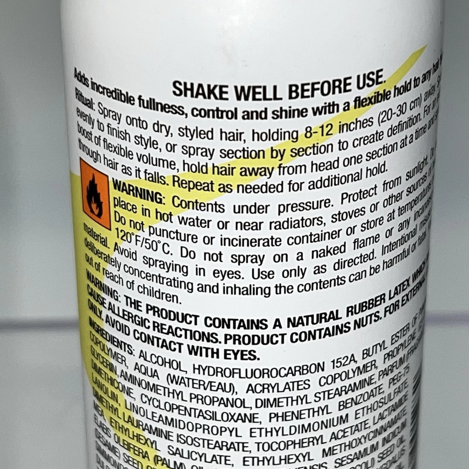Lote de 2 Ojon Tunu Elástico Acabado Flexible Laca para el Cabello Estilo 2 OZ ORIGINAL NOS Foto 4 de 4
