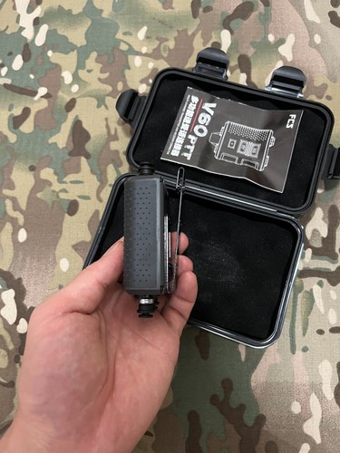 Czarny dwukanałowy zestaw słuchawkowy V60 PTT do Baofeng UV5R UV3R Walkie-Talkie PTT - Zdjęcie 8 z 9