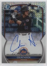2023 Bowman Draft Chrome Prospect HTA Choice Refractor /150 Colin Houck Auto 8kp