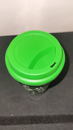 Temptations Reisebecher mit Deckel - Floral Lace Shamrock 16 Unzen Grün Neu im Karton - Bild 3 von 8