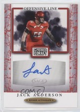 2021 Sage Premier Draft Auto Red Jack Anderson #A172 Auto 0g4