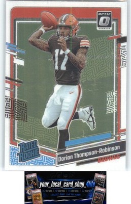 2023 Panini Donruss Optic Football #225 DORIAN THOMPSON-ROBINSON RC Browns