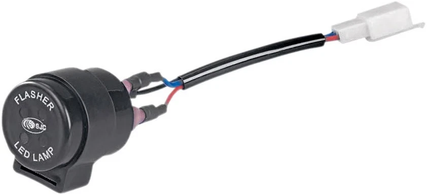 Show Chrome LED relé piscante motocicleta bicicleta de rua 13-306 2050-0038 - Imagem 2 de 4