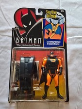 Batman The Animated Series Sky Dive Batman figure SEALED BTAS DC Kenner
