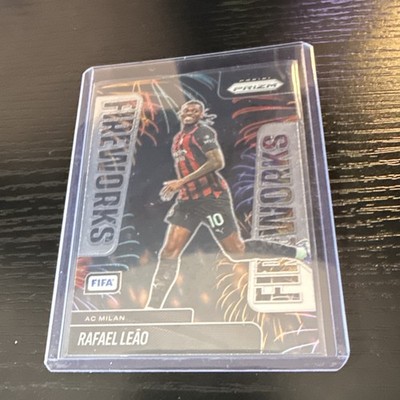 Panini Prizm FIFA 2025-26 Rafael Leão AC Milan Fireworks Insert No. 2