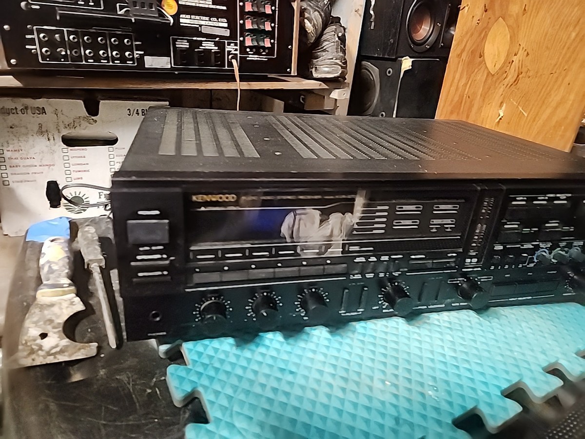 Vintage KENWOOD AV RECEIVER KVR-970B - Tested | eBay