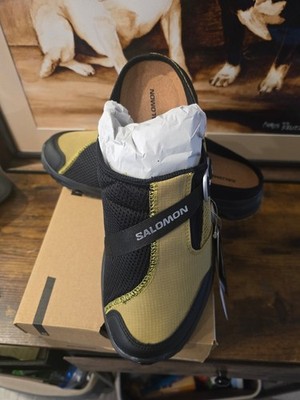 Salomon Men's RX Slide 3.0 Nomad Black/Willow/FTW Silver 491592