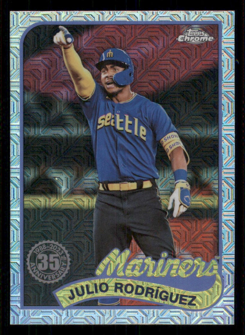 2024 Topps '89 Topps Silver Pack Chrome #T89C44 Julio Rodriguez