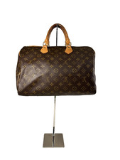 Louis Vuitton Speedy Duffle 35 marrón lona monograma