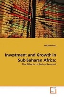 Milton Yago | Investment And Growth In Sub-Saharan Africa: | Taschenbuch