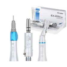 NSK Type Dental Low Speed Handpieces(Contra Angle+Air Motor+Straight) EX-203C CE