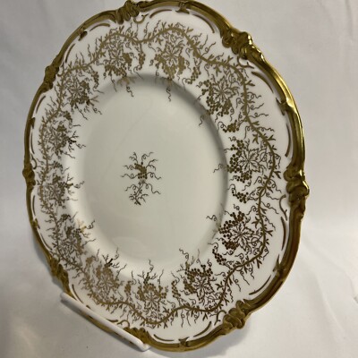 Coalport Bone China Kings Plate Made In England A.D. 1750 10.5