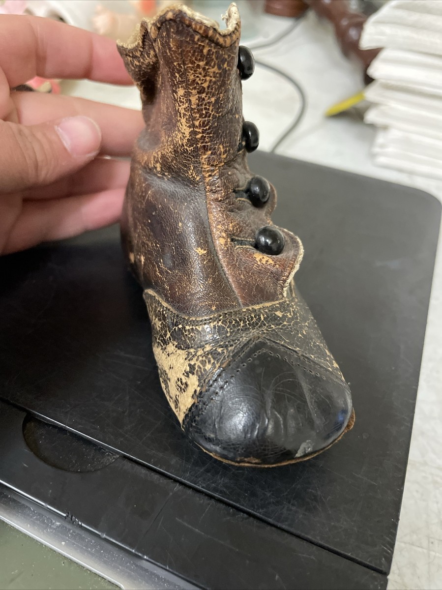 Antique Victorian Baby Toddler Booties Shoes - Name & Date 1928 | eBay