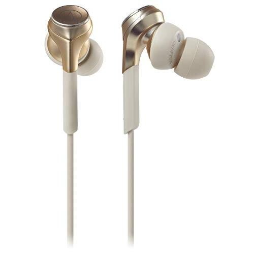 audio-technica ATH-CKS770X Hi-Res Earphone SOLID BASS Champagne