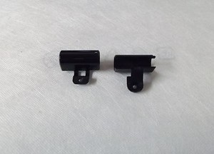 HP DV9705ea Original Laptop Scharnierabdeckungen L & R Paar kostenlose Lieferung NB 2