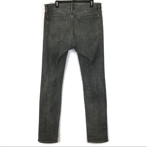 Frame L’Homme Slim Leg Gray Mid-rise Jeans 33 - Bild 3 von 8