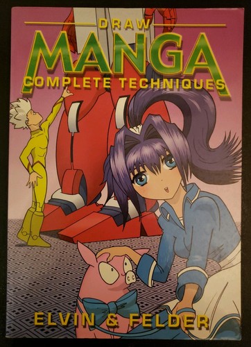 Draw Manga Complete Techniques Alvin and Felder Large Paperback Near Mint
