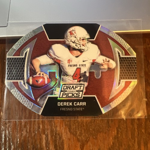 Derek Carr 2016 Panini Prizm Selecciones de draft universitarias Troqueladas de fútbol RC #14
