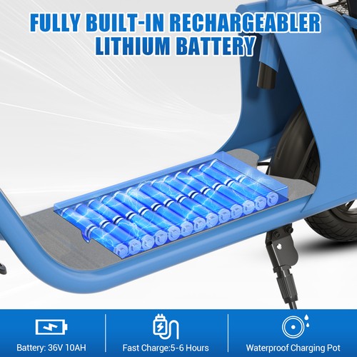 450W E-Foldable Electric Bike Electric Scooter With Seat Ebike UL 2849 certified - Picture 5 of 53