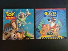 Vintage, 2 Disney Laserdisc's, Toy Story, Oliver  Company, 6703, 7897, 1995