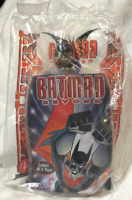 INDELIBLE INQUE toy #4 Batman Beyond Warner Bros. DC comics Burger King BK 2000