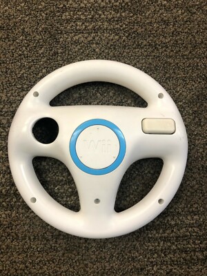 Wii Racing Steering Wheel OEM RVL-024 Official Mario Kart Wheel